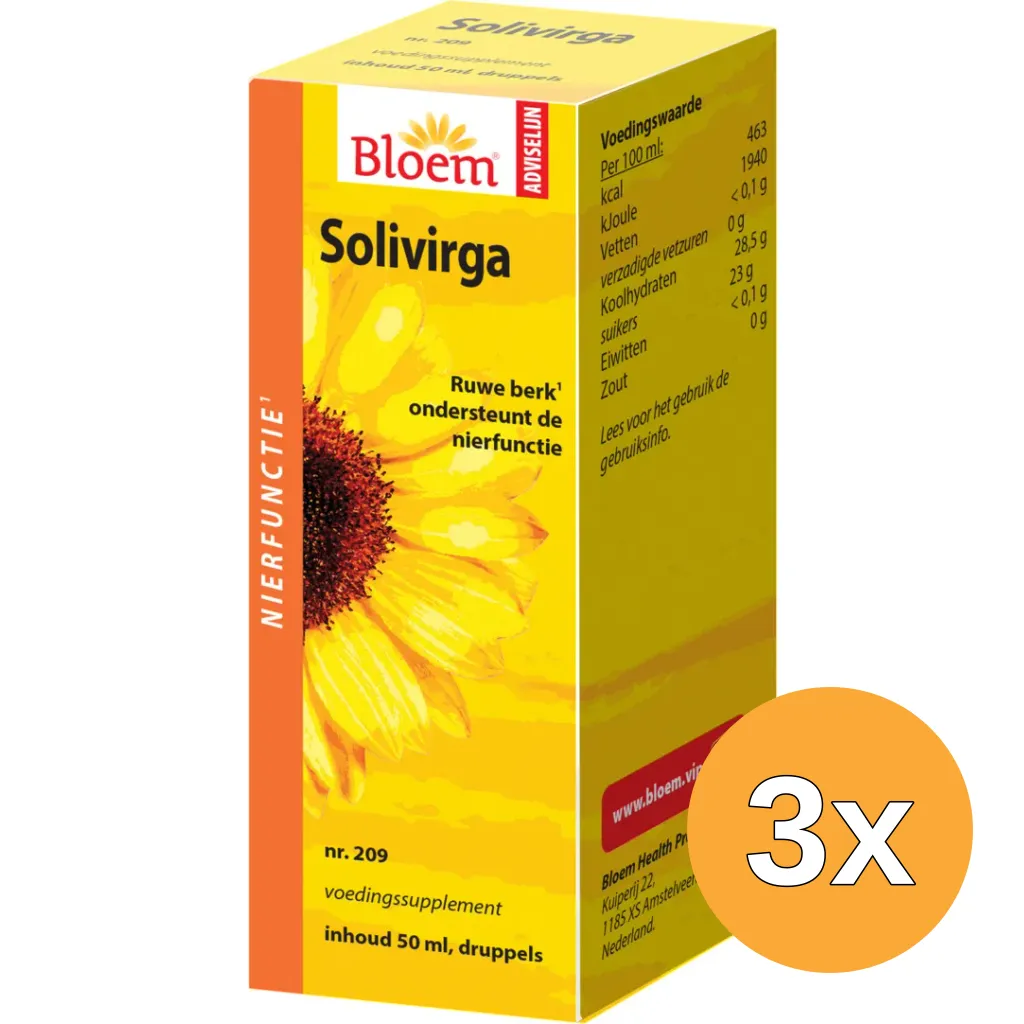 3x Bloem Solivirga (50 ml)