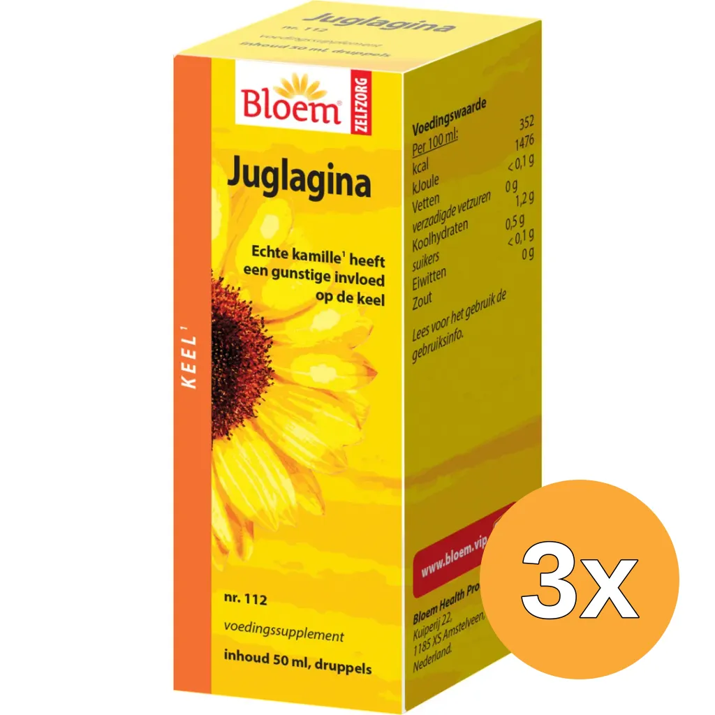 3x Bloem Juglagina (50 ml)