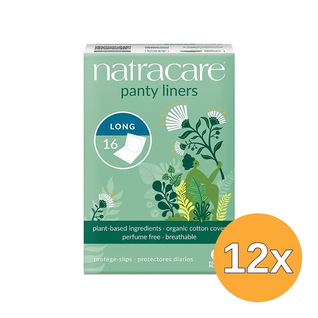 12x Natracare Inlegkruisjes long (16 stuks)