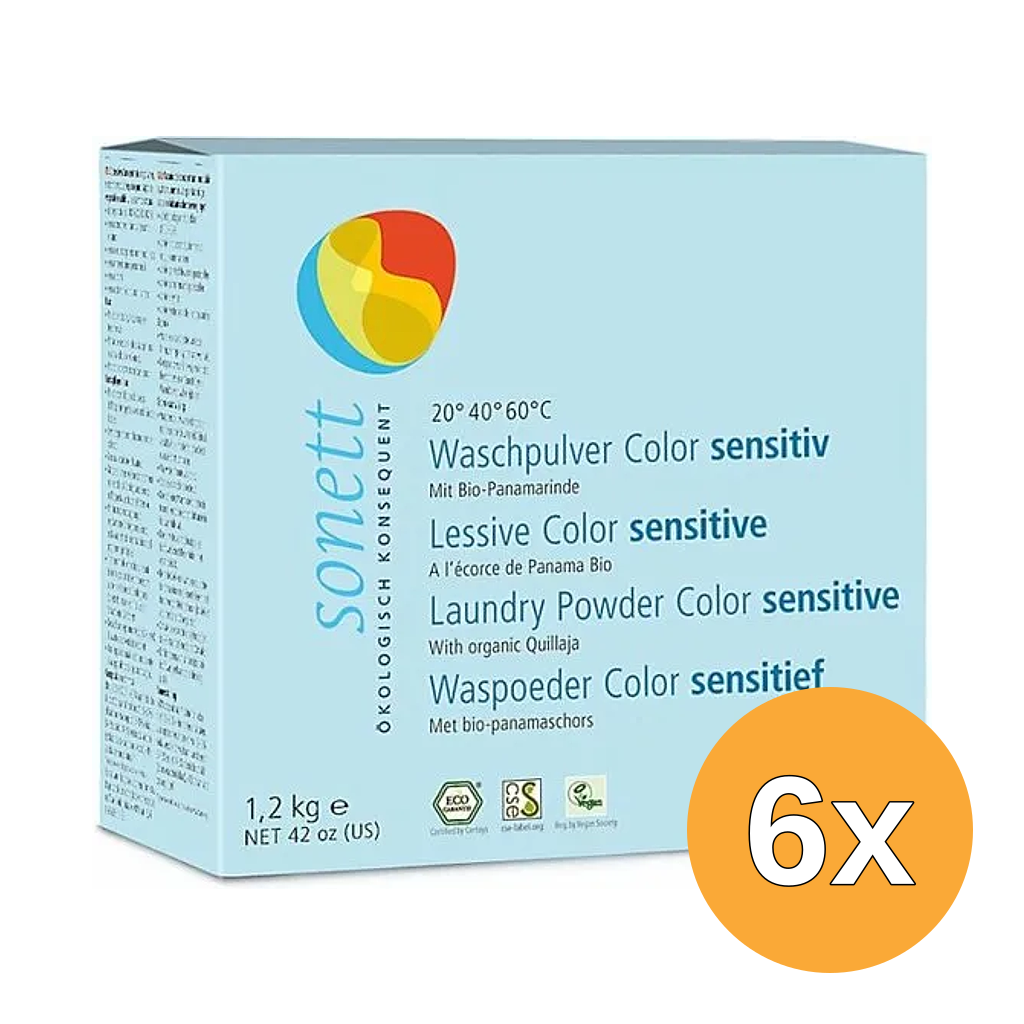 6x Sonett Waspoeder Sensitive Color (1200 gr)