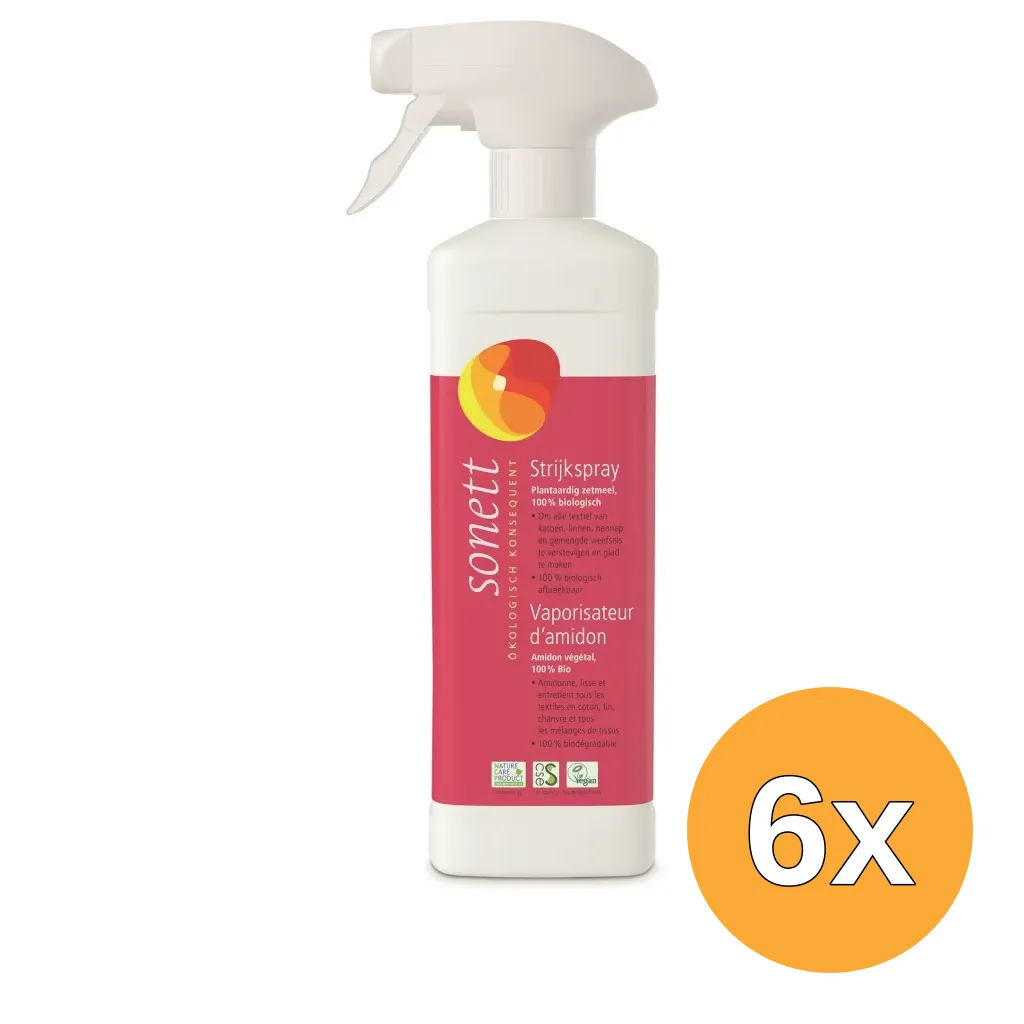 6x Sonett Strijkspray Bio (500 ml)