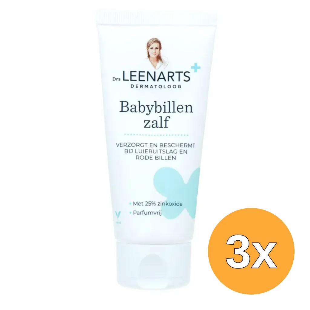 3x Drs Leenarts Babybillen Zalf (50 ml)