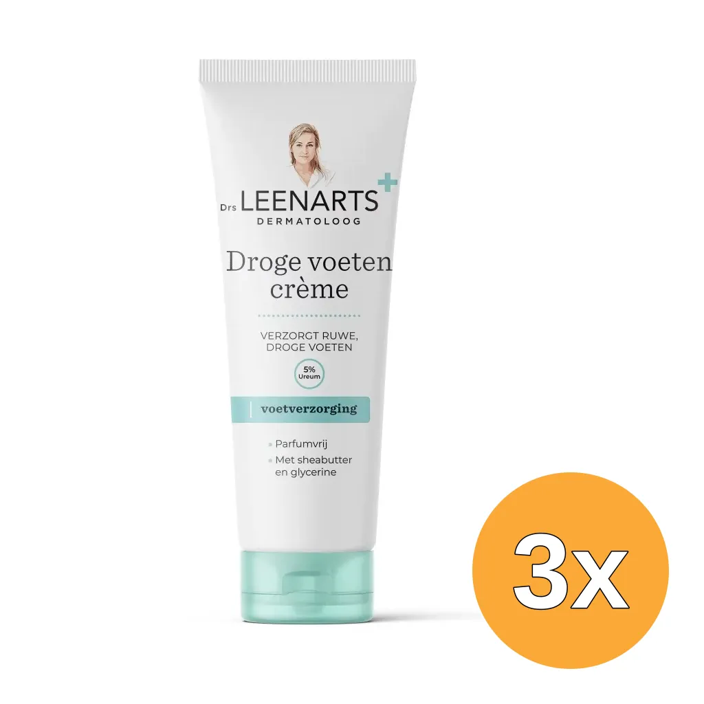 3x Drs Leenarts Droge Voeten Crème (100 ml)
