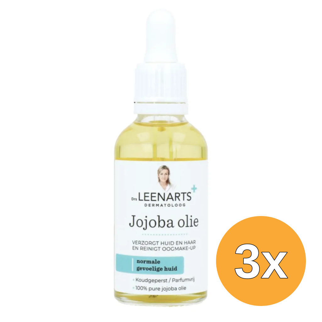 3x Drs Leenarts Jojoba Olie (50 ml)