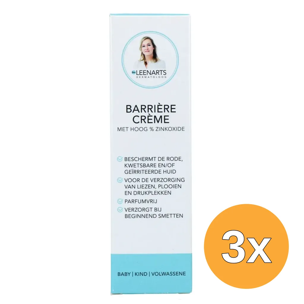 3x Drs Leenarts Barrière Crème (50 ml)