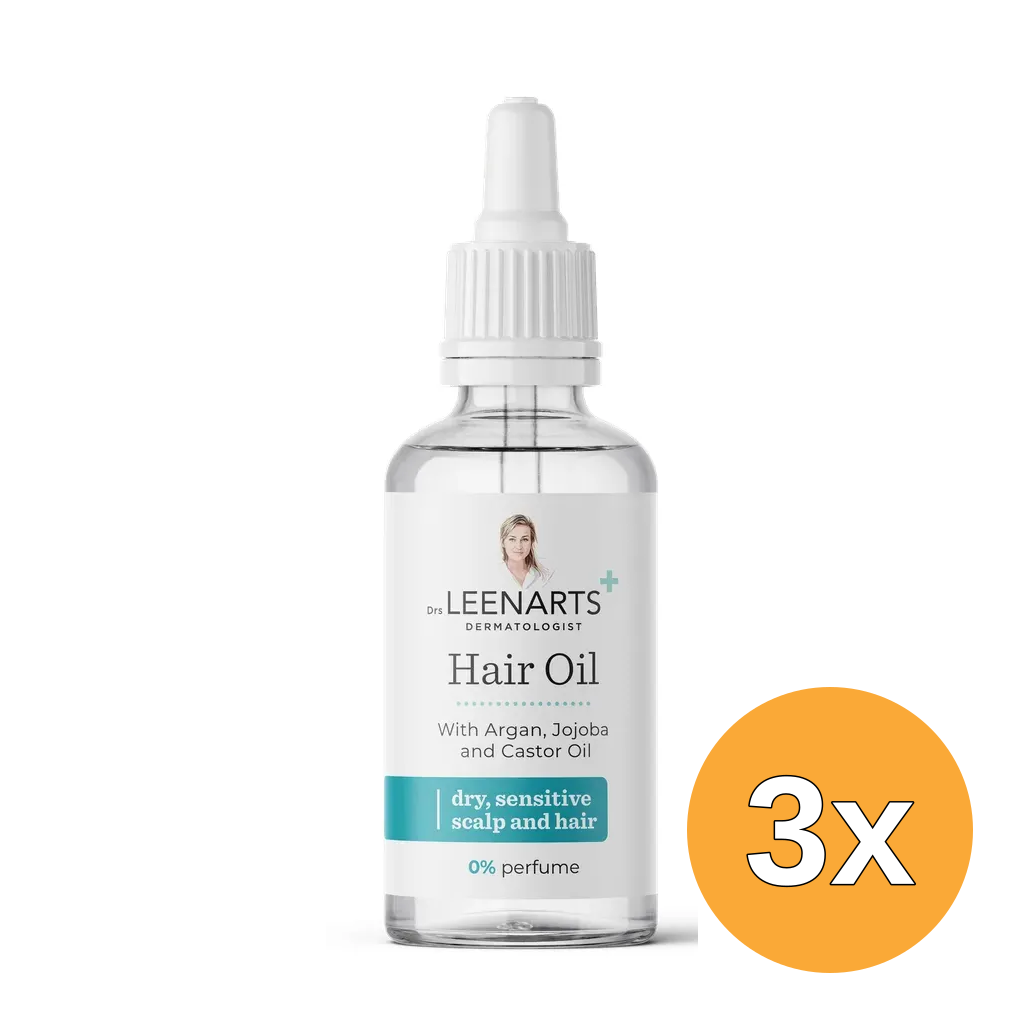 3x Drs Leenarts Hair Oil (30 ml)