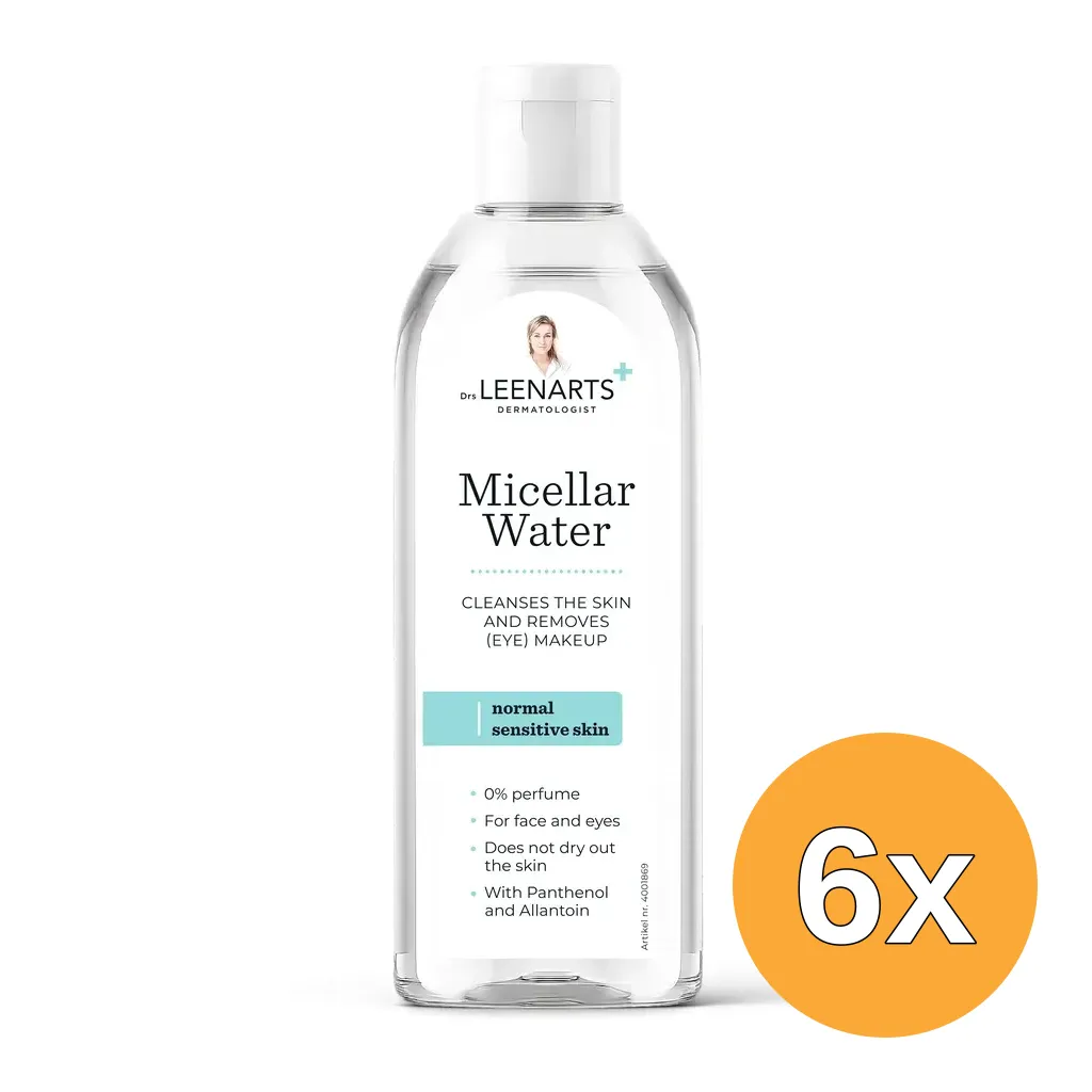 6x Drs Leenarts Micellair Water Normal Sensitive Skin (200 ml)