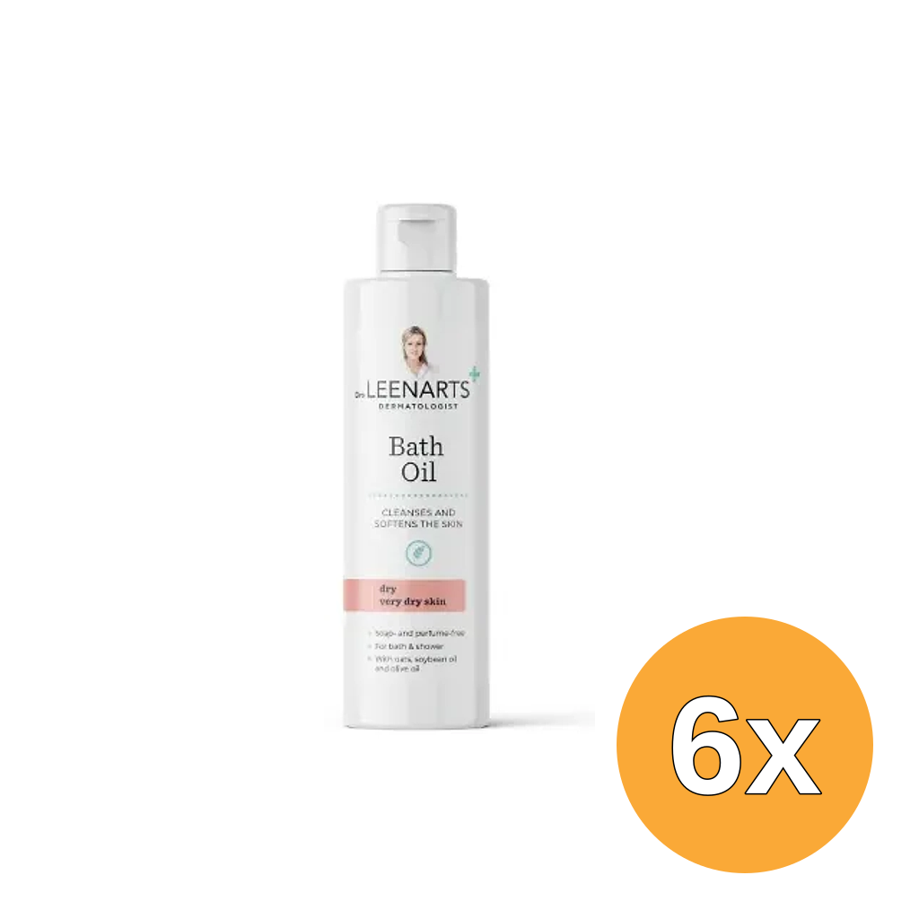 6x Drs Leenarts Bath Oil Very Dry Skin (200 ml)
