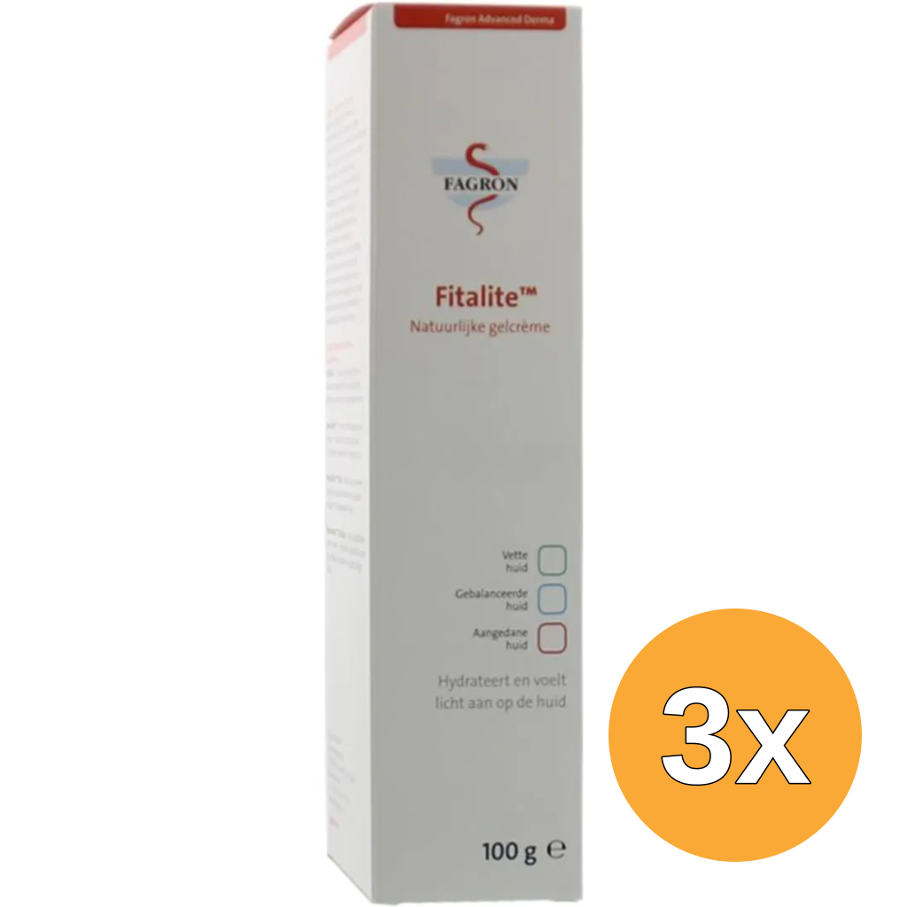 3x Fagron Fitalite gel creme (100 gr)