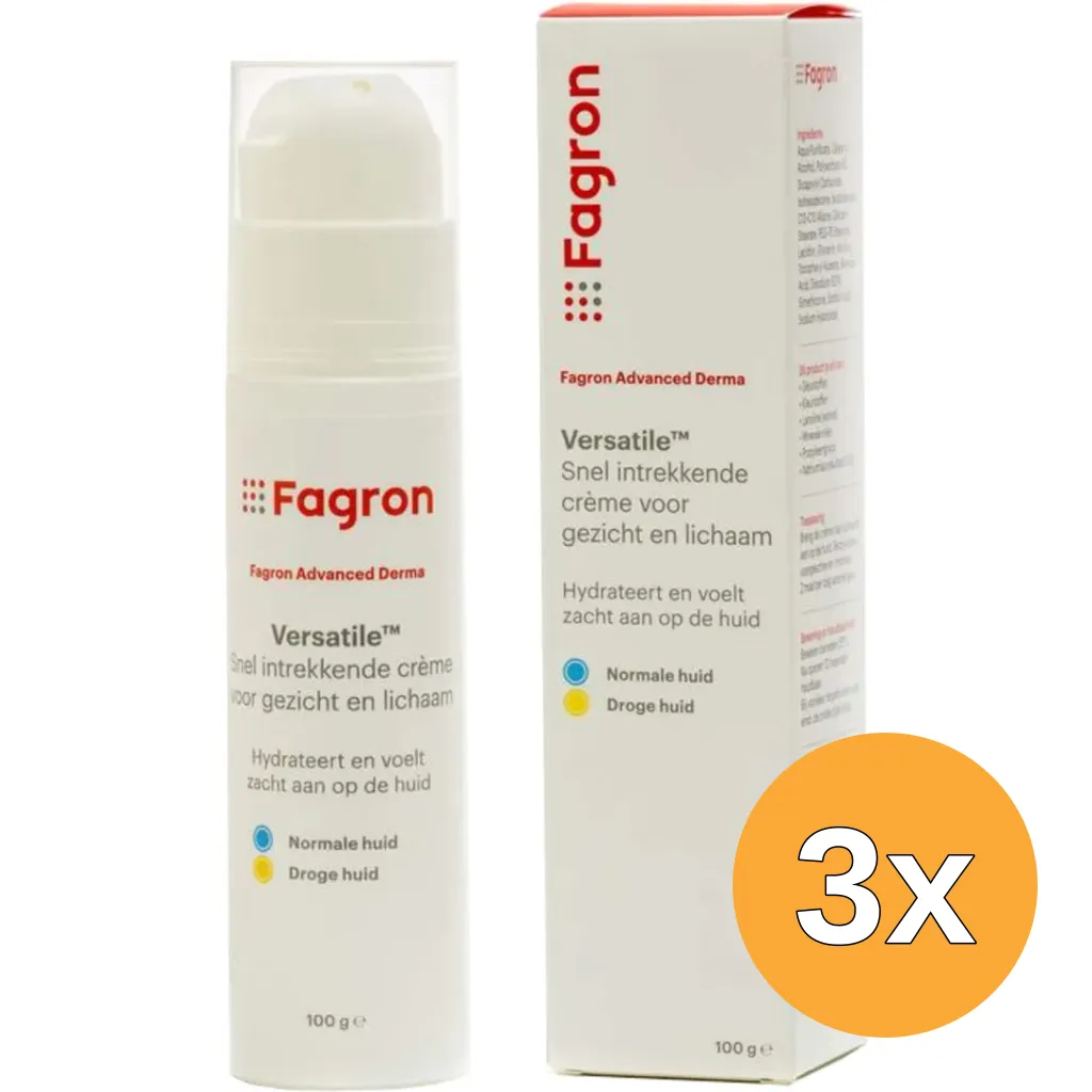 3x Fagron Versatile (100 gr)