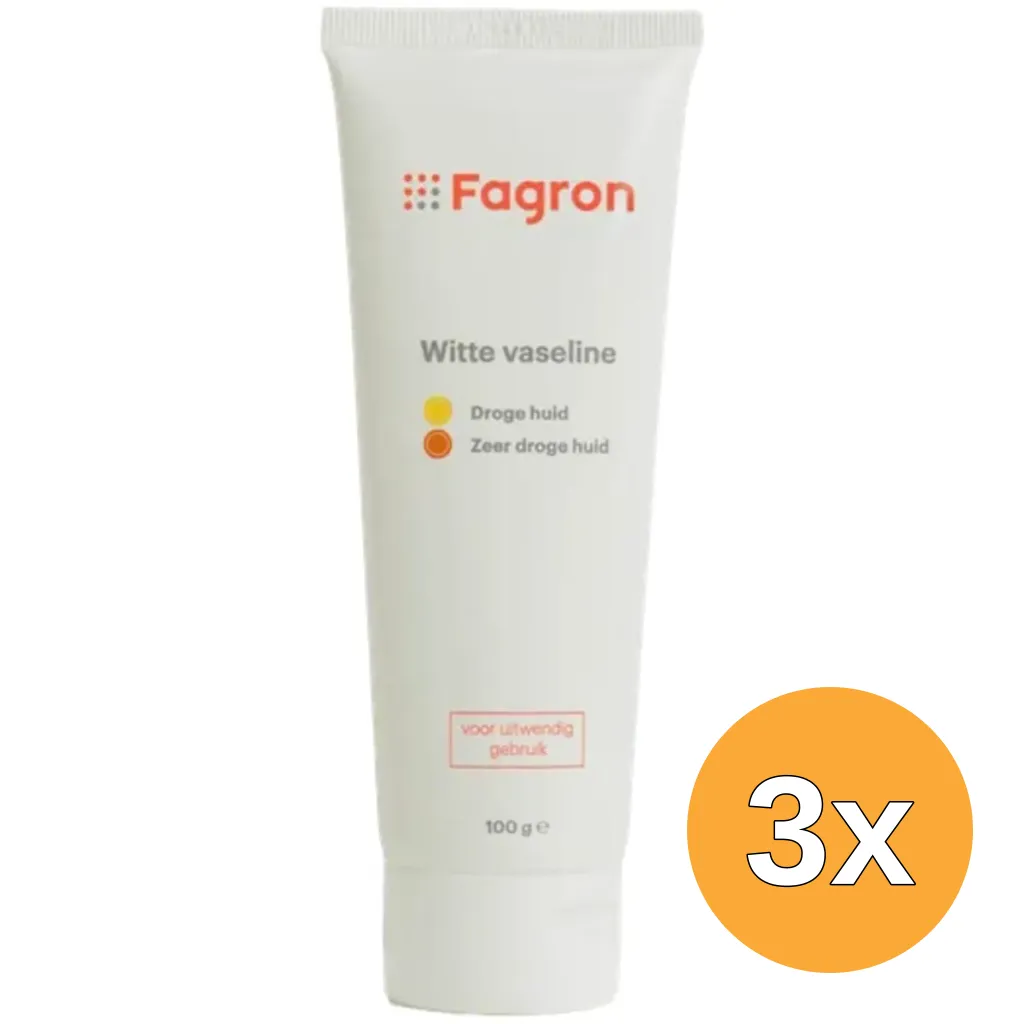 3x Fagron Witte Vaseline (30 gr)