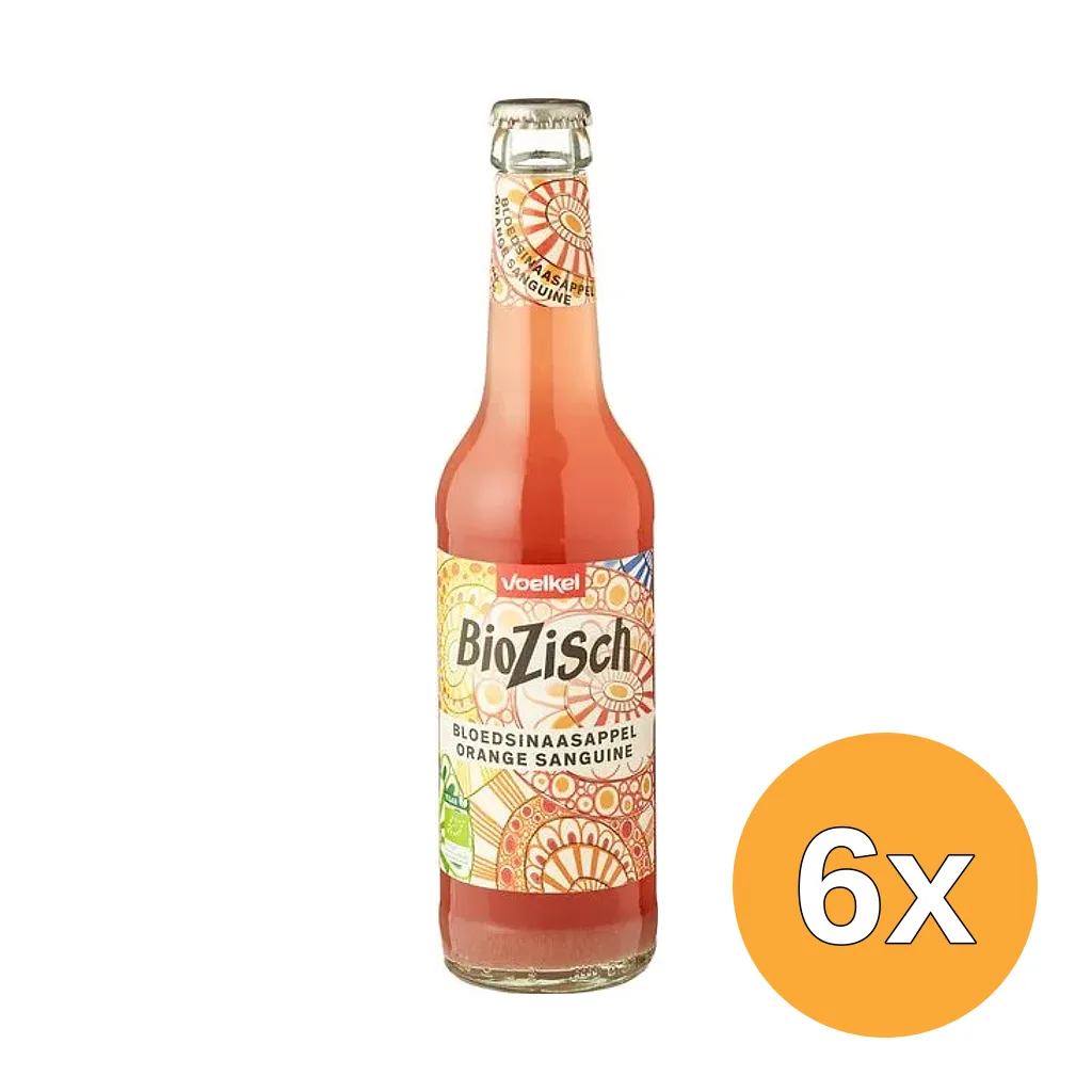 6x Voelkel Biozisch Bloedsinaasappel (330 ml)