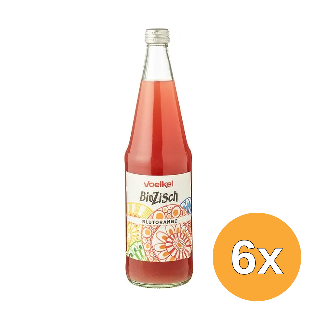 6x Voelkel Biozisch Bloedsinaasappel (700 ml)