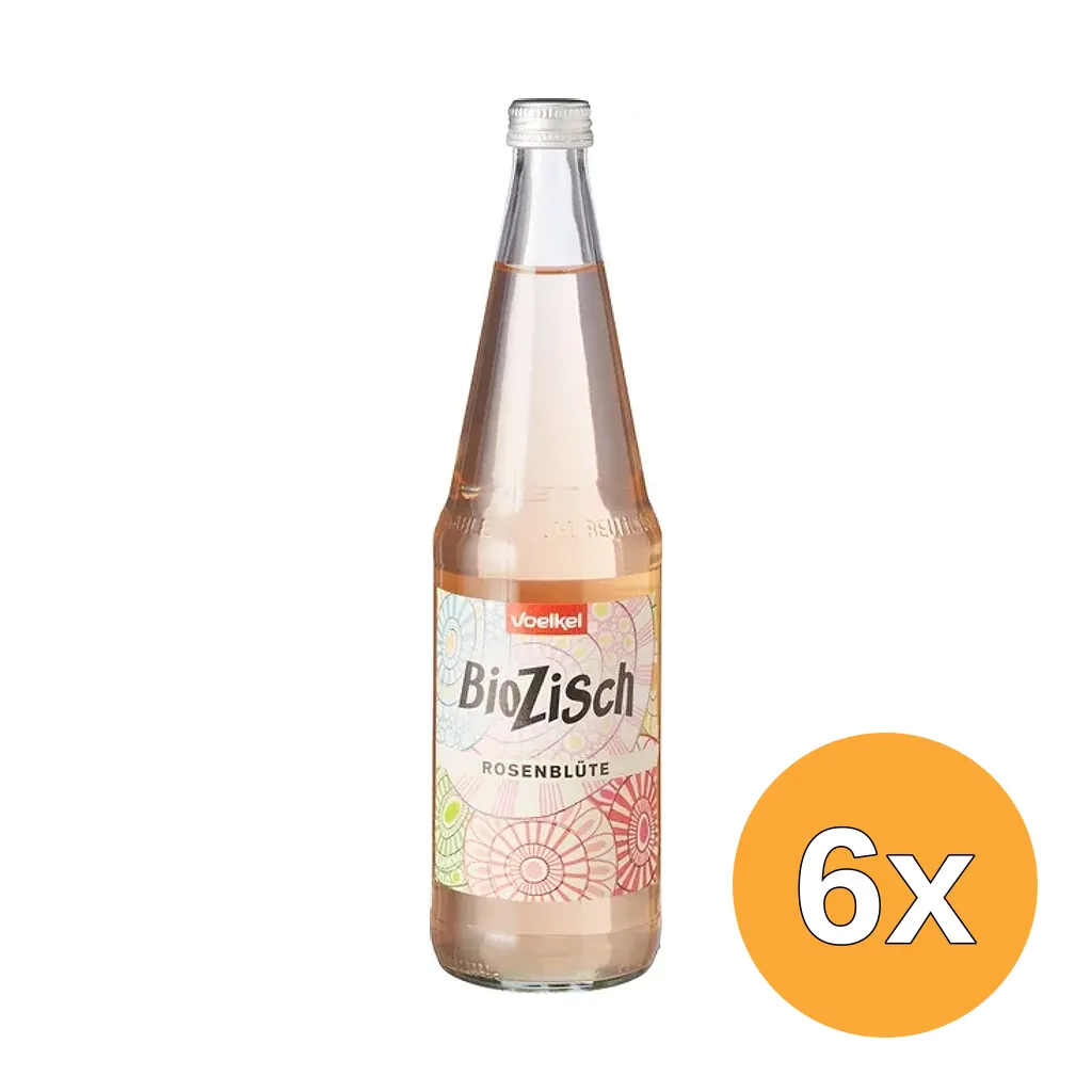 6x Voelkel Frisdrank Rose Blossom (700 ml)