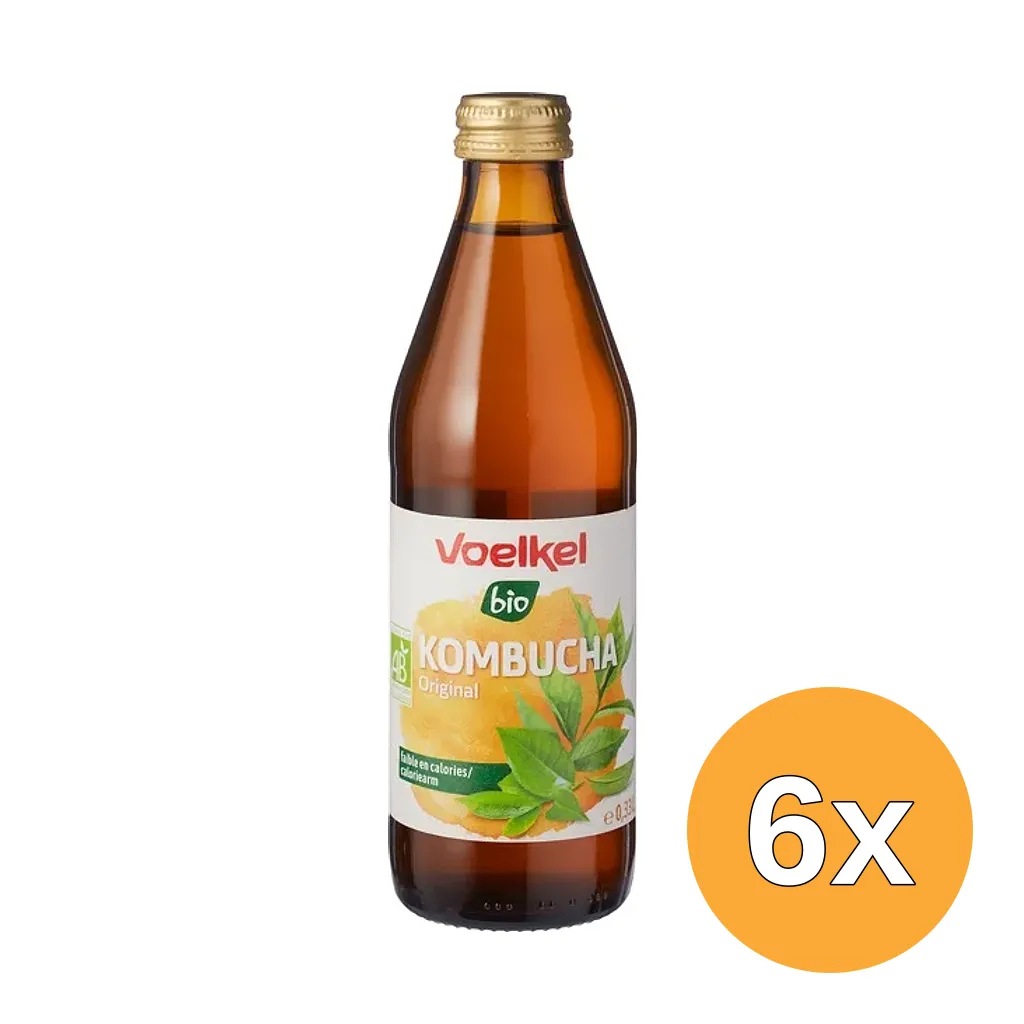 6x Voelkel Kombucha Original (330 ml)