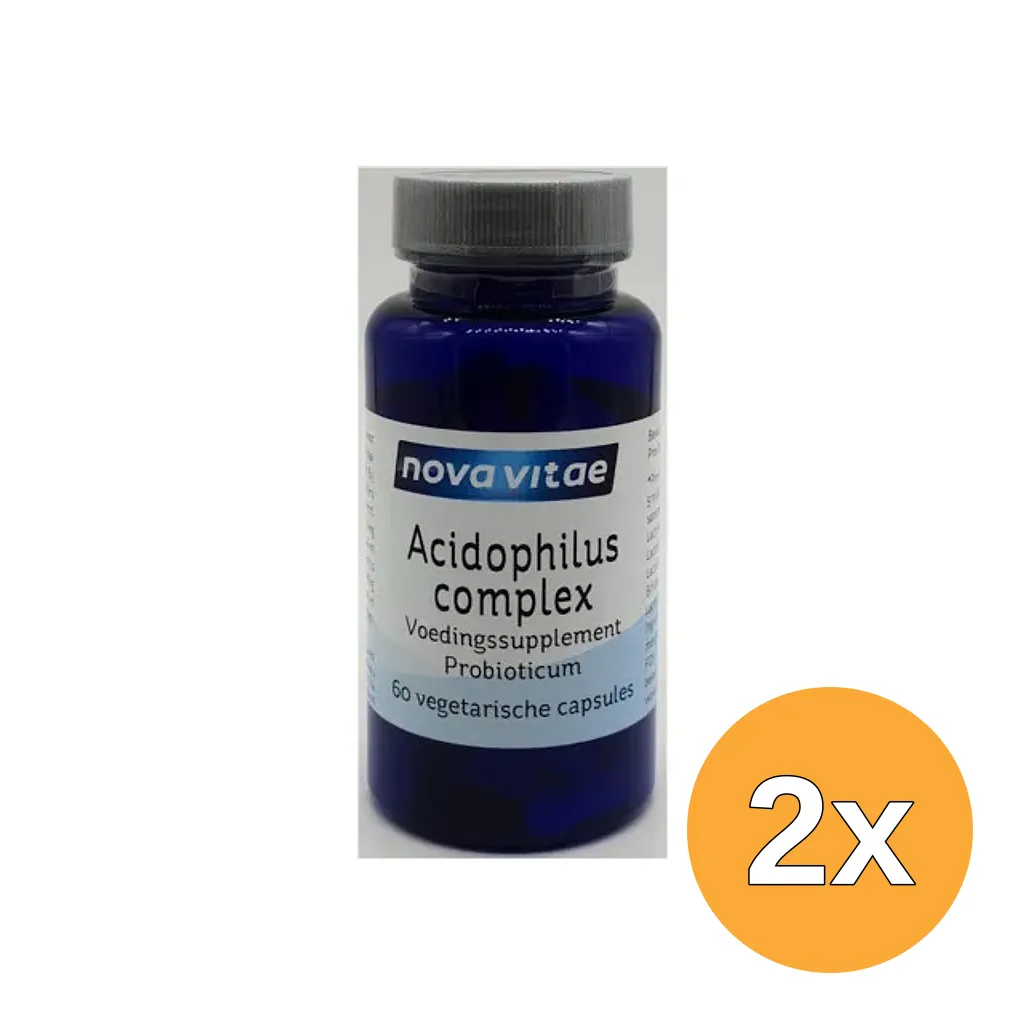 2x Nova Vitae Acidophilus Complex (60 capsules)