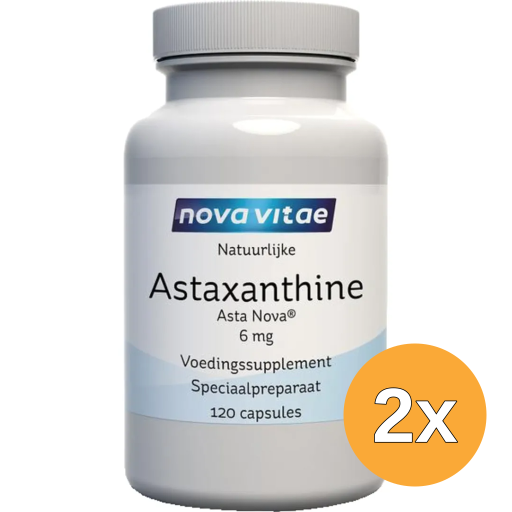 2x Nova Vitae Astaxanthin 6Mg (120 capsules)