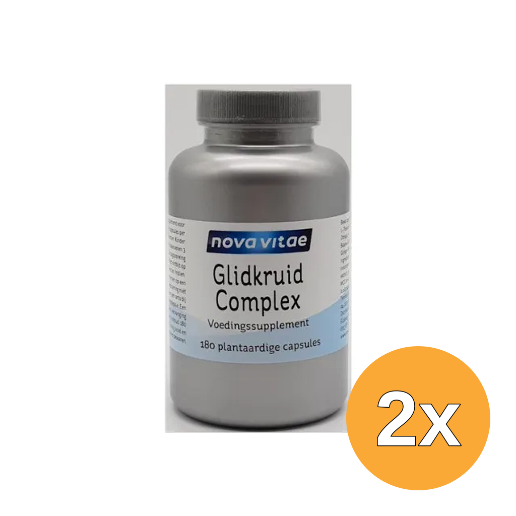 2x Nova Vitae Glidkruid Complex (180 vega capsules)
