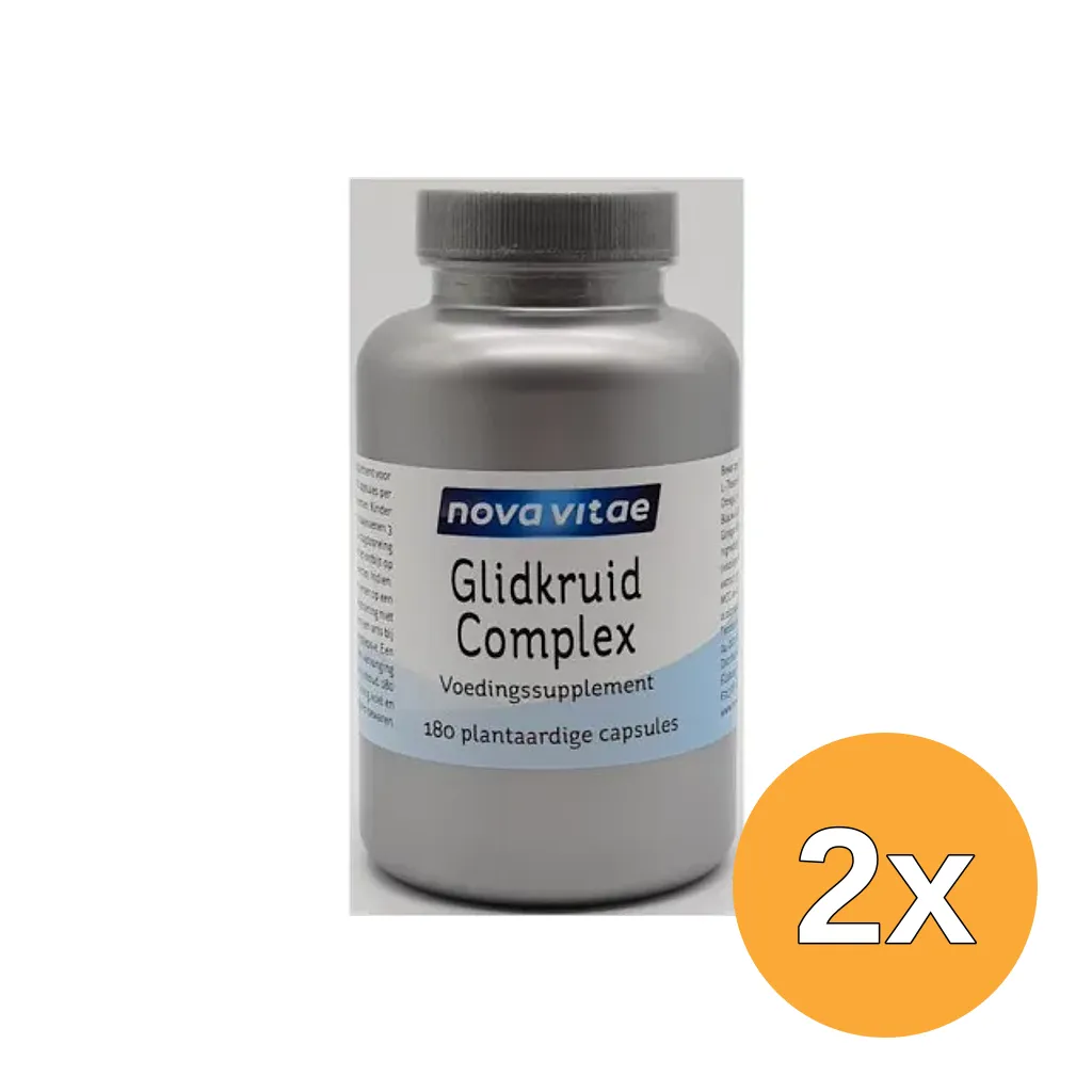 2x Nova Vitae Glidkruid Complex (180 vega capsules)