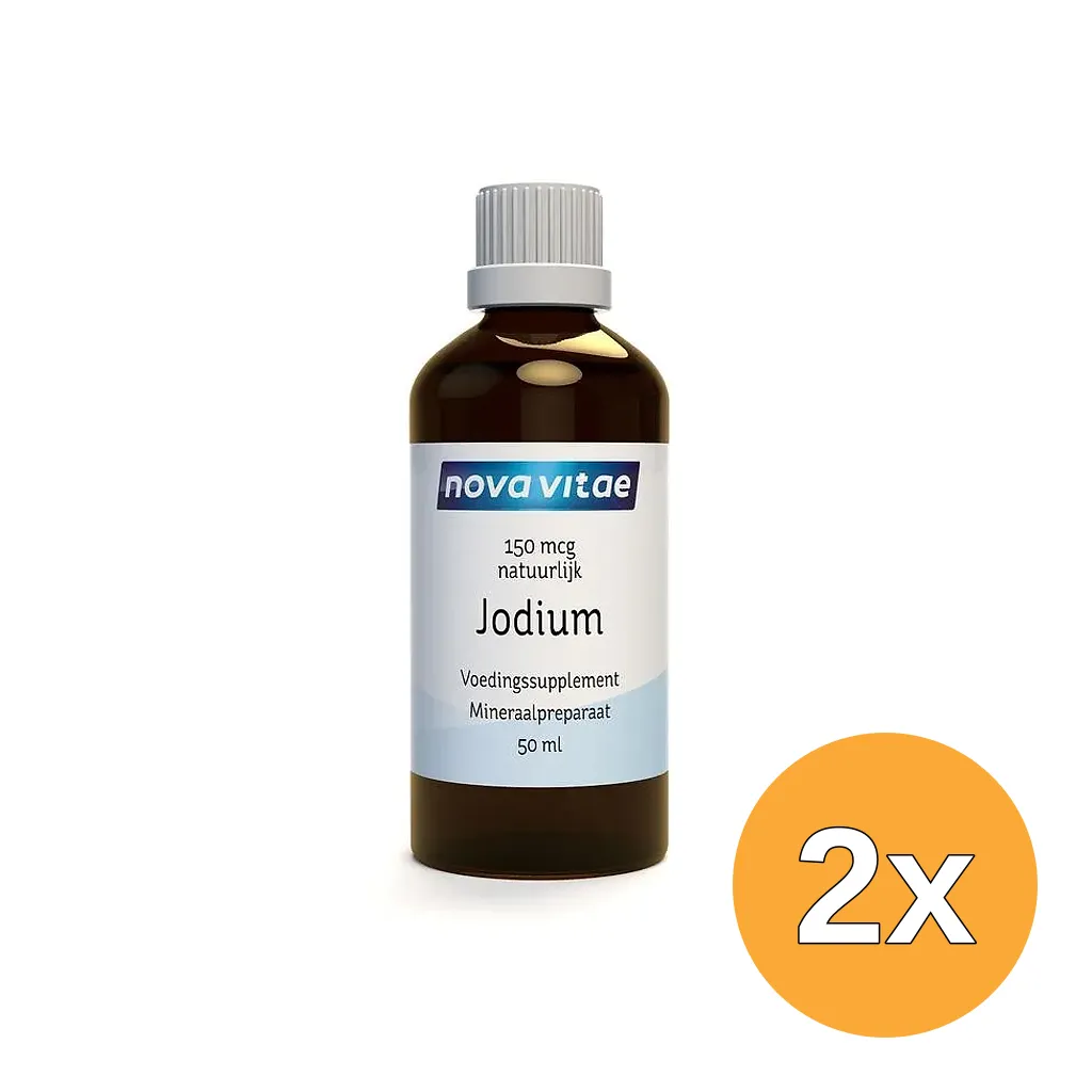 2x Nova Vitae Jodium 150Mcg (50 ml)