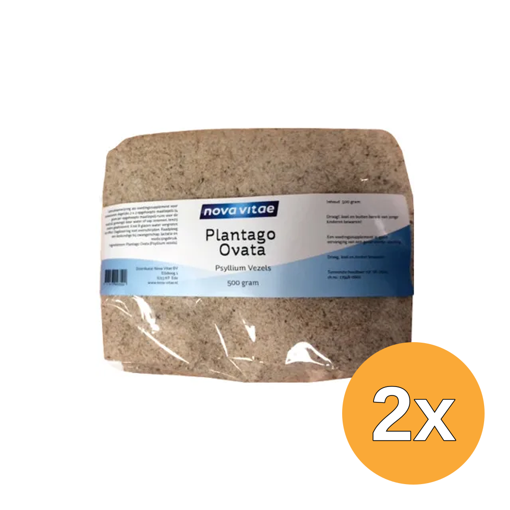2x Nova Vitae Plantago psyllium (500 gr)