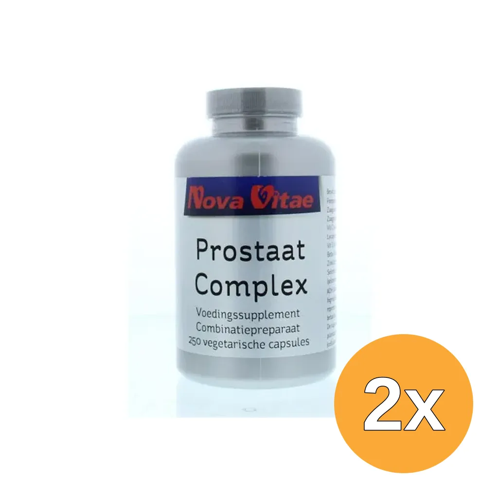 2x Nova Vitae Prostaat complex (250 capsules)