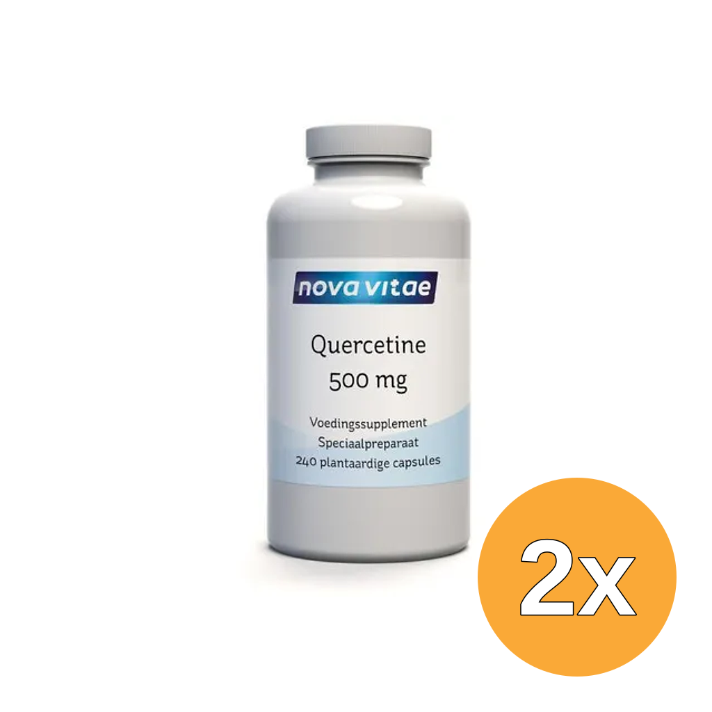 2x Nova Vitae Quercetine 500 Mg (240 vega capsules)