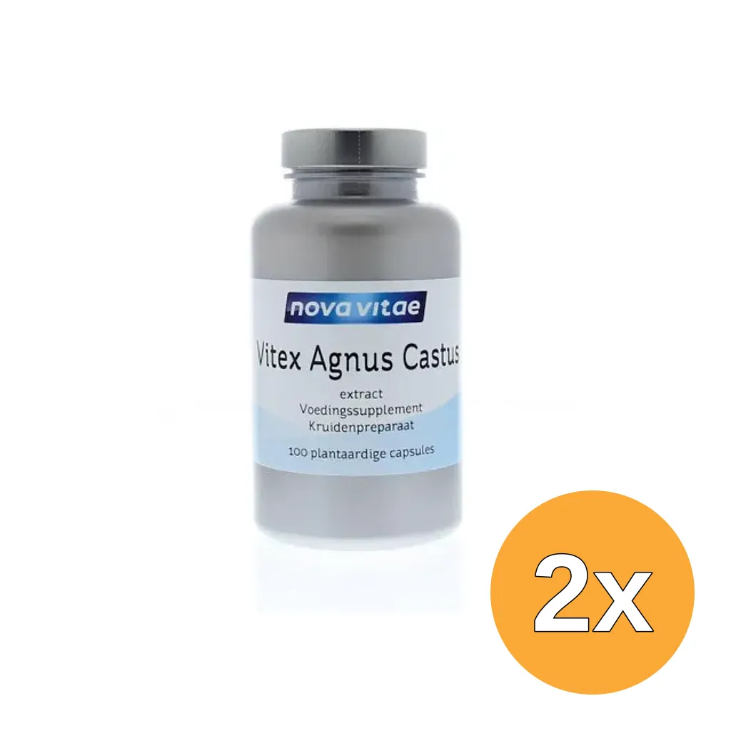 2x Nova Vitae Vitex Agnus Castus (100 vega capsules)
