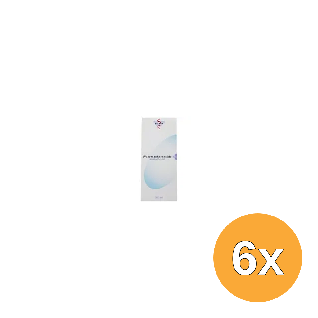 6x Fagron Waterstofperoxide 3% (300 ml)