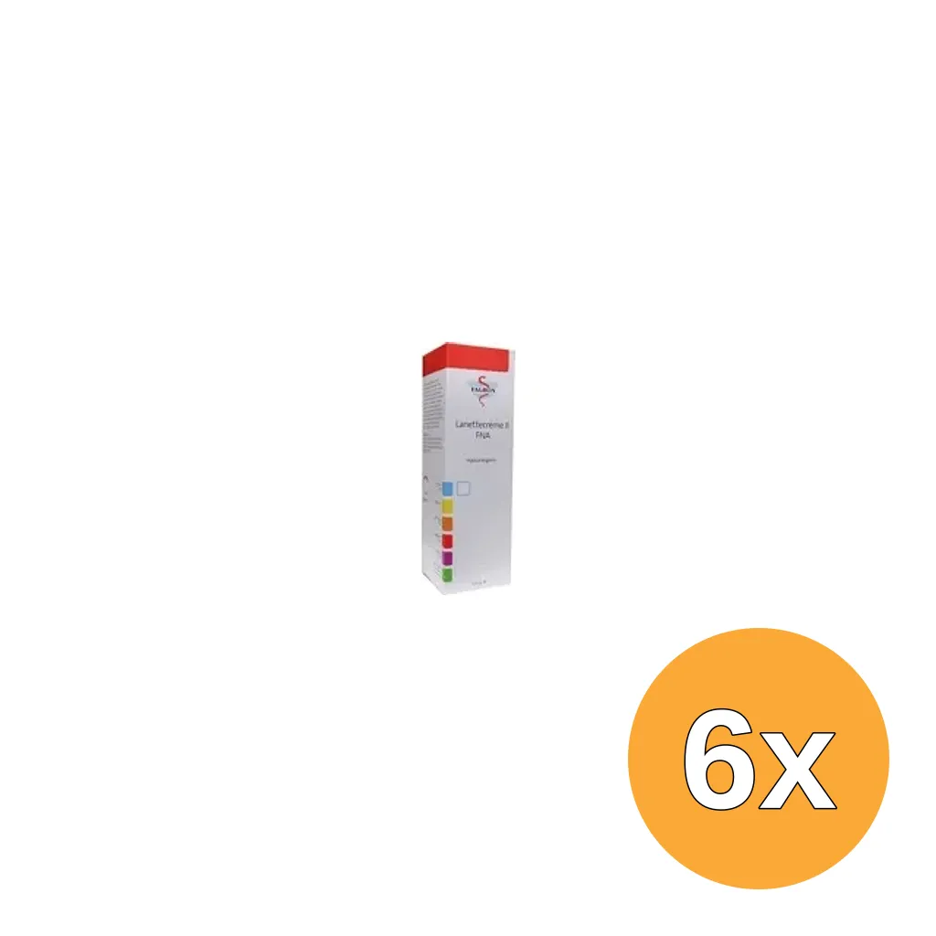6x Fagron Lanettecreme met 20% vaseline (100 gr)