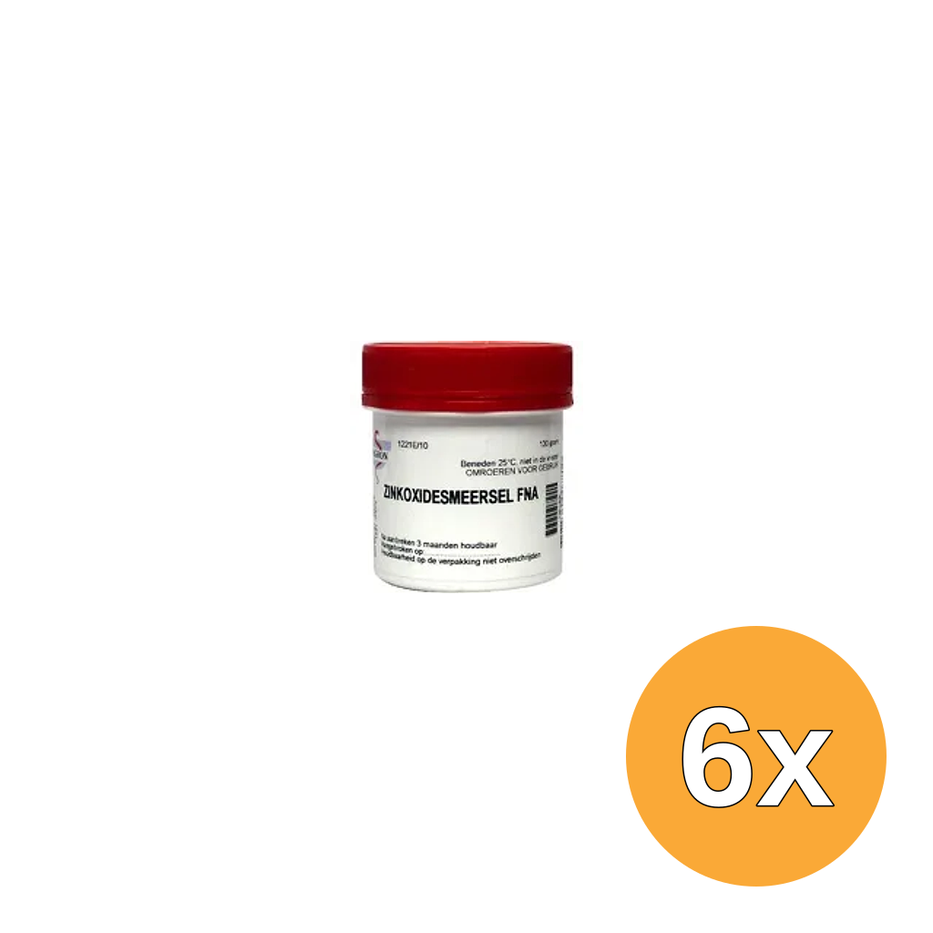 6x Fagron Zinkoxidesmeersel FNA (100 gr)