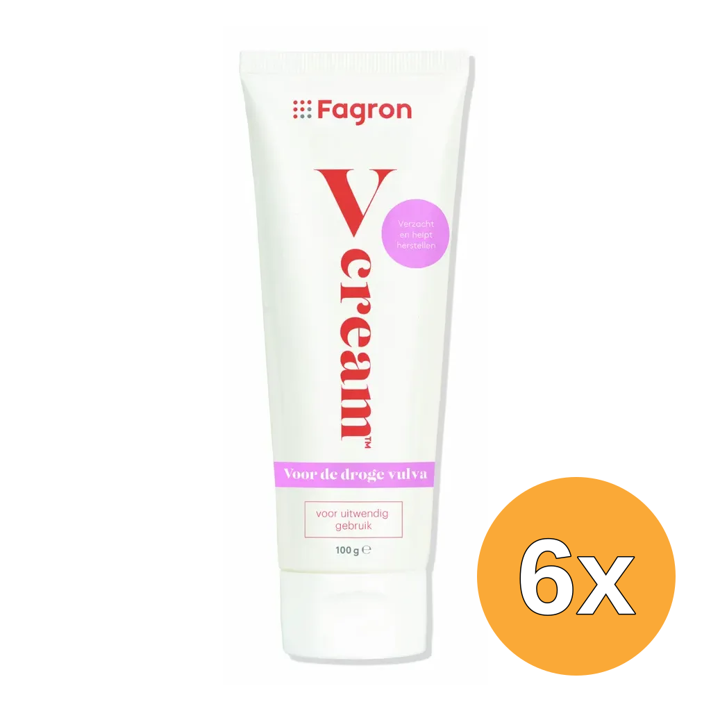 6x Fagron V-Cream (100 gr)