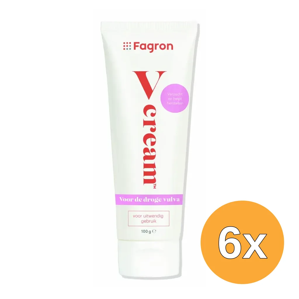 6x Fagron V-Cream (100 gr)