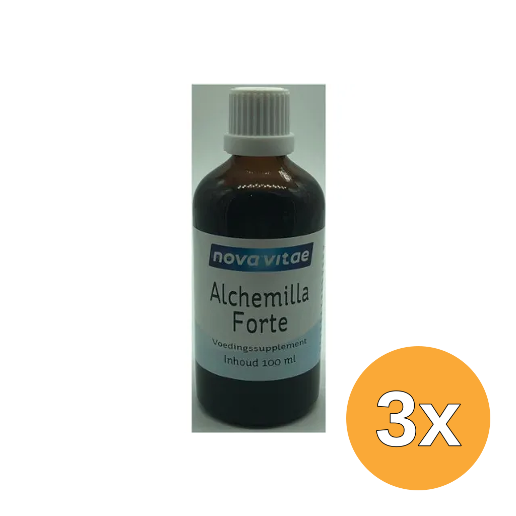 3x Nova Vitae Alchemilla forte (100 ml)