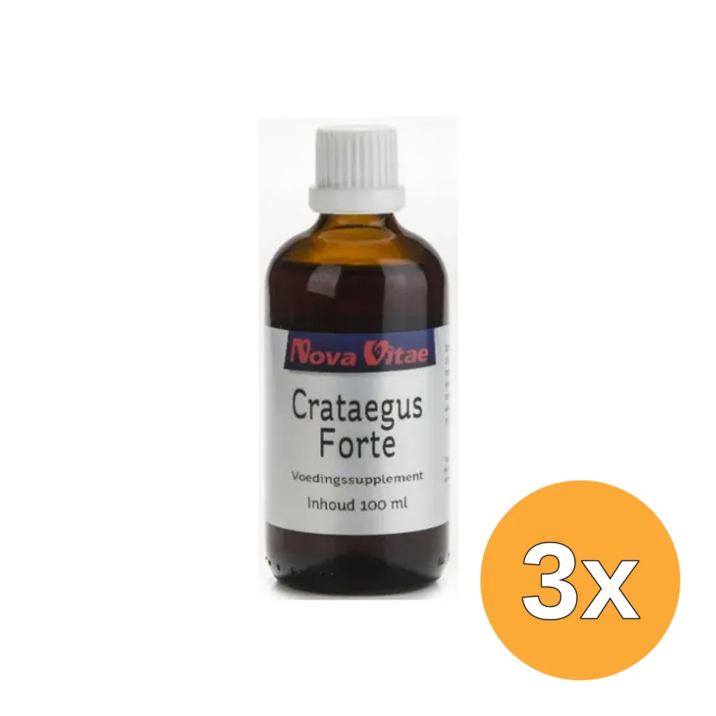 3x Nova Vitae Crataegus forte (100 ml)