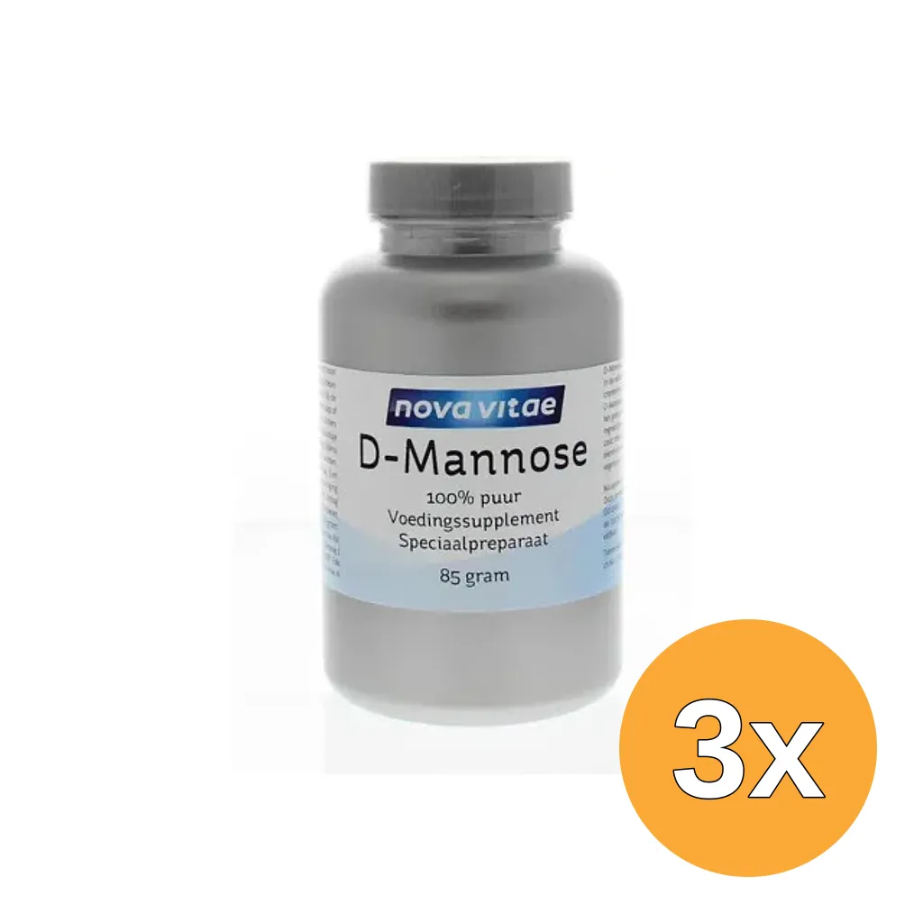 3x Nova Vitae D-Mannose (85 gr)