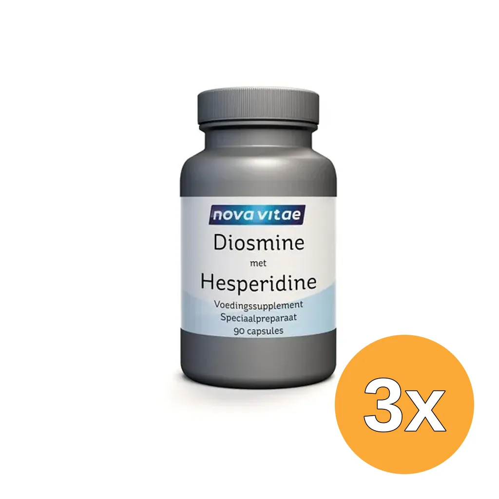 3x Nova Vitae Diosmine Met Hesperidine (90 capsules)