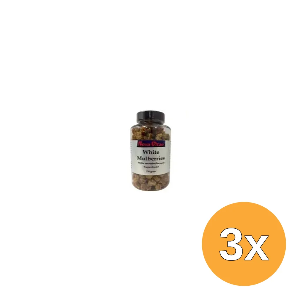 3x Nova Vitae Mulberry Bessen (150 gr)