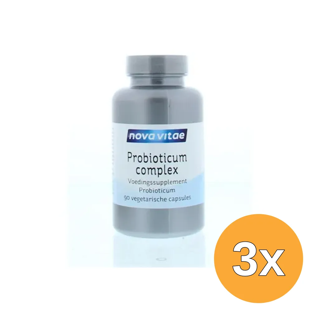 3x Nova Vitae Probioticum Complex (90 vega capsules)