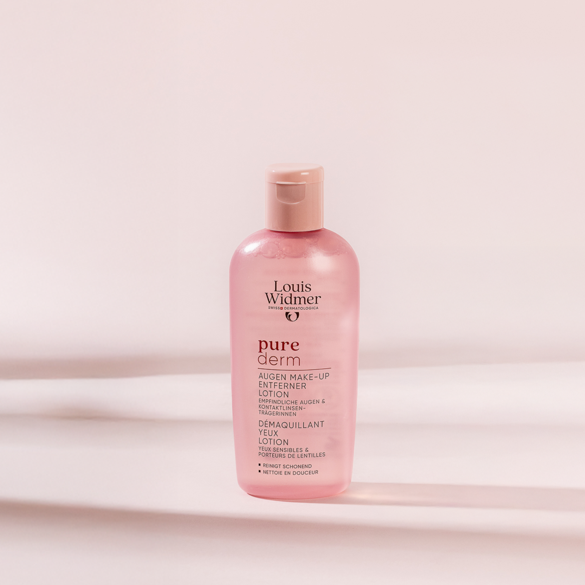 Louis Widmer Purederm Oogmake-up Reiniging Lotion zonder Parfum (100 ml) - image 2