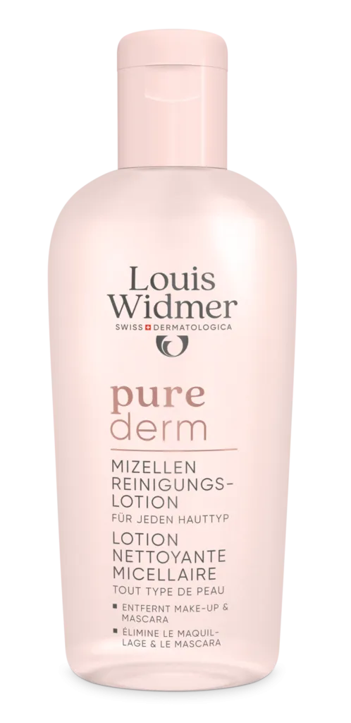 Louis Widmer Purederm Micellaire Reinigingslotion zonder Parfum (200 ml)