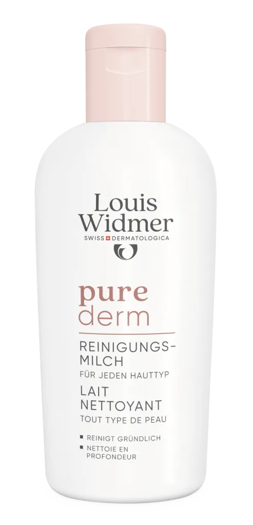 Louis Widmer Purederm Reinigingsmelk zonder Parfum (200 ml)
