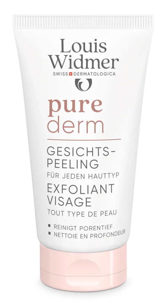 Louis Widmer Purederm Gezichtspeeling zonder Parfum (50 ml)