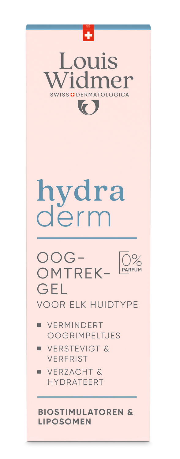 Louis Widmer Hydraderm Oogomtrekgel zonder Parfum (15 ml)