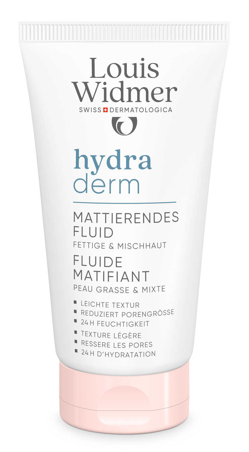 Louis Widmer Hydraderm Matterende Fluide Licht Geparfumeerd (50 ml)