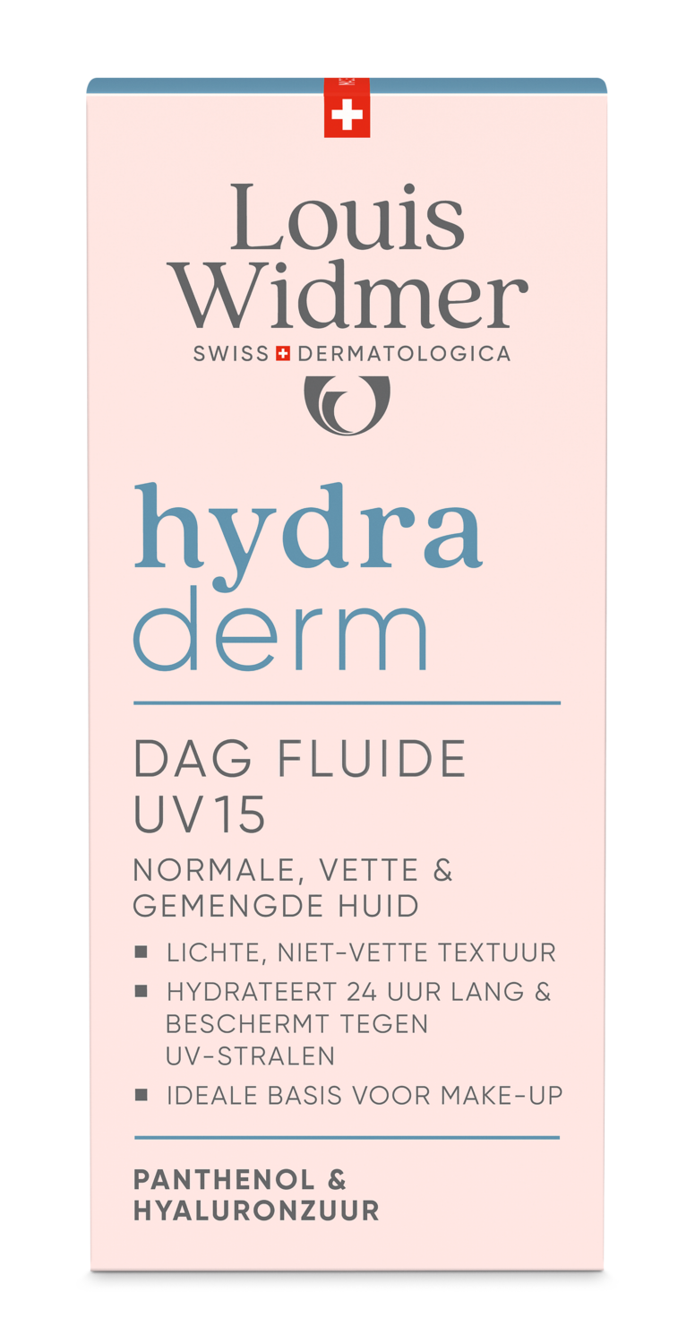 Louis Widmer Hydraderm Dag Fluide Uv 15 Licht Geparfumeerd (50 ml)