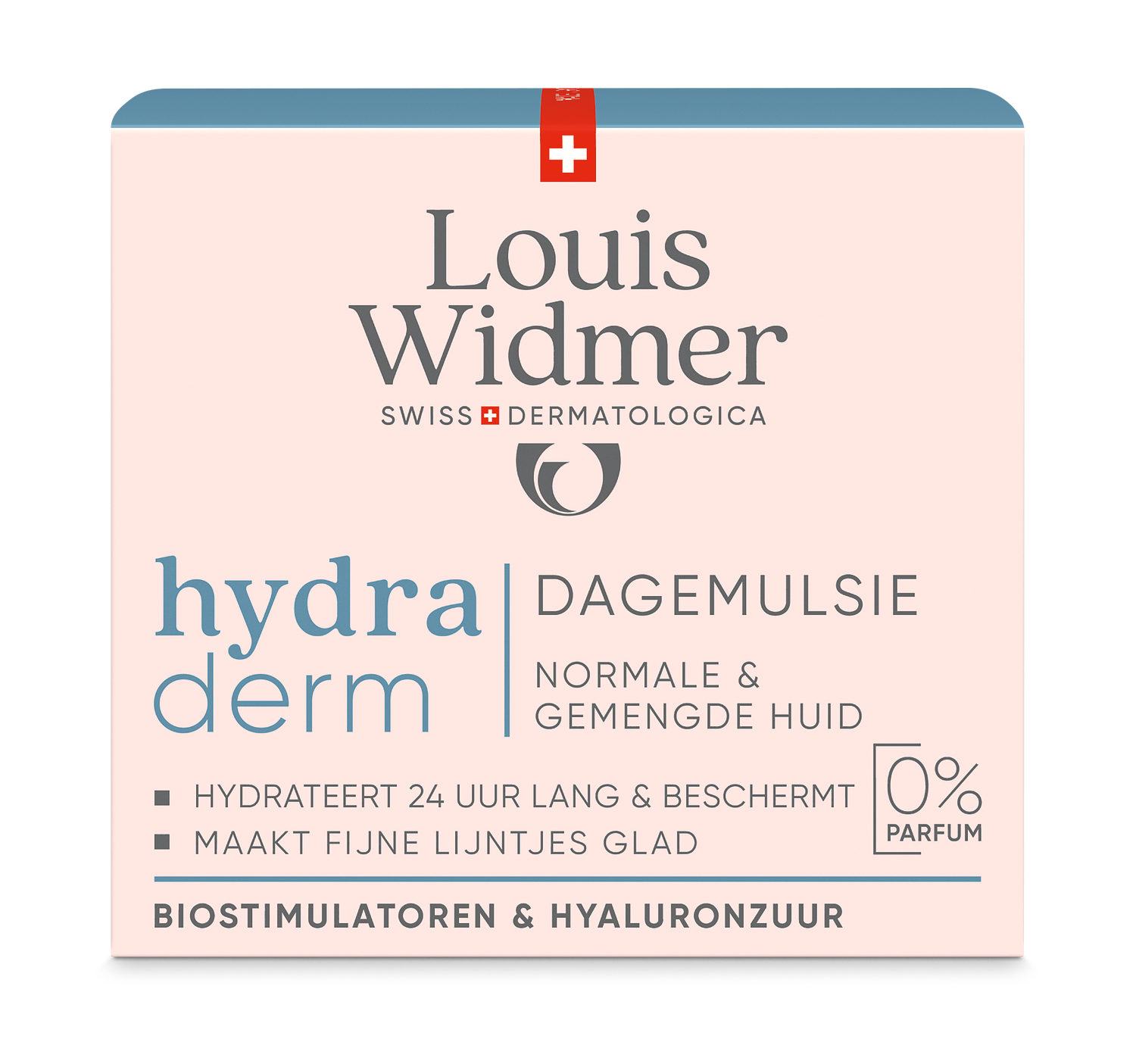 Louis Widmer Hydraderm Dagemulsie zonder Parfum (50 ml)