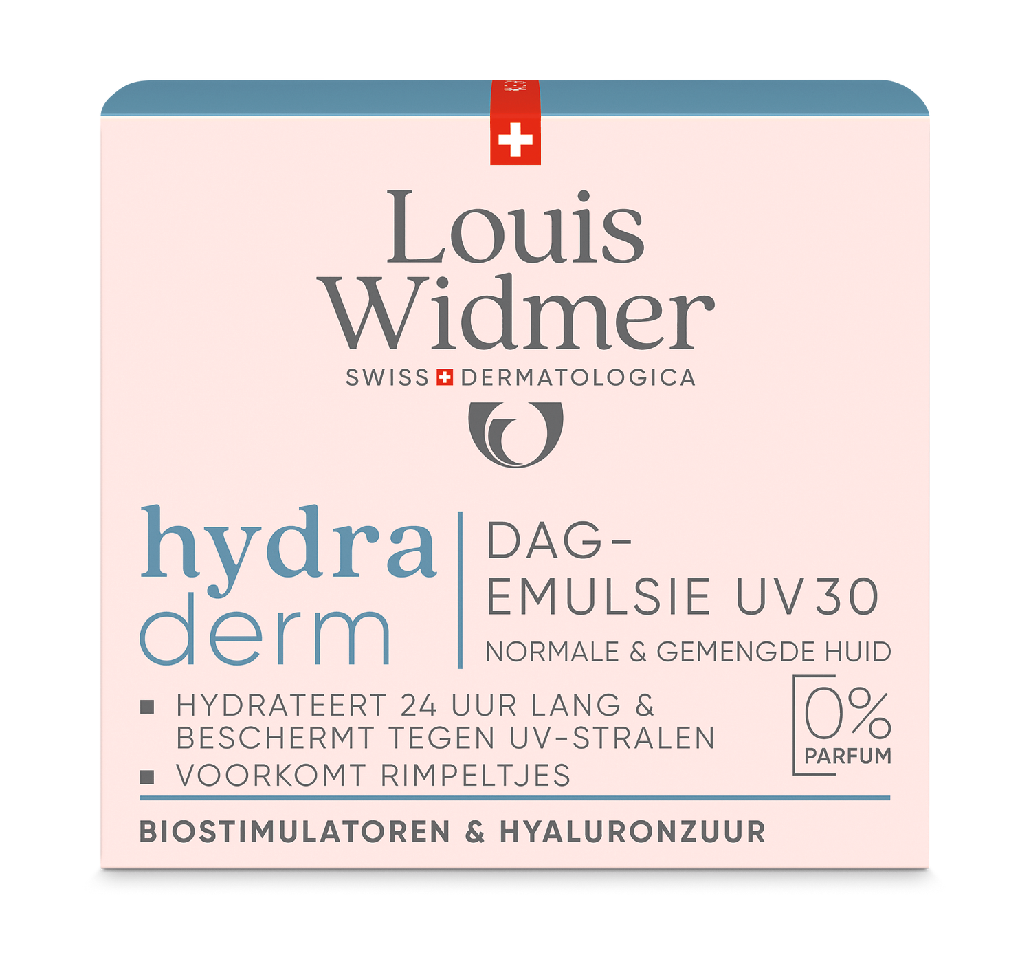 Louis Widmer Hydraderm Dagemulsie Uv 30 zonder Parfum (50 ml)