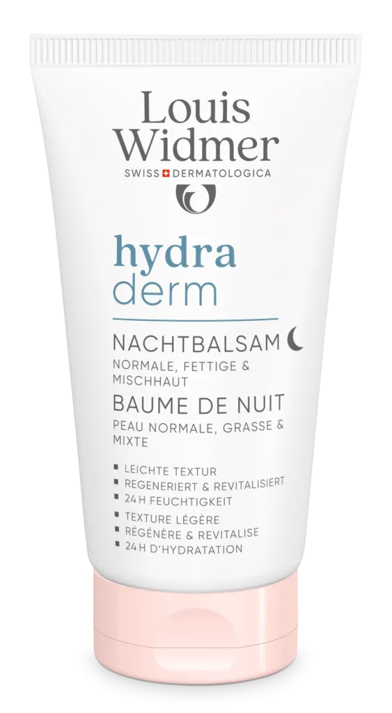 Louis Widmer Hydraderm Nachtbalsem Licht Geparfumeerd (50 ml)