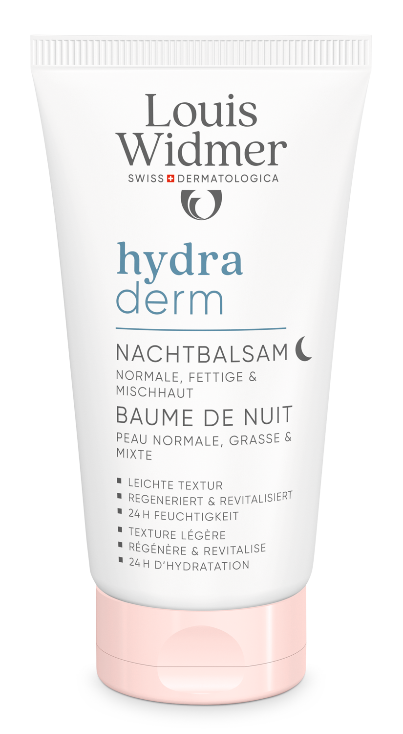 Louis Widmer Hydraderm Nachtbalsem Licht Geparfumeerd (50 ml)